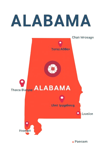 Alabama Map