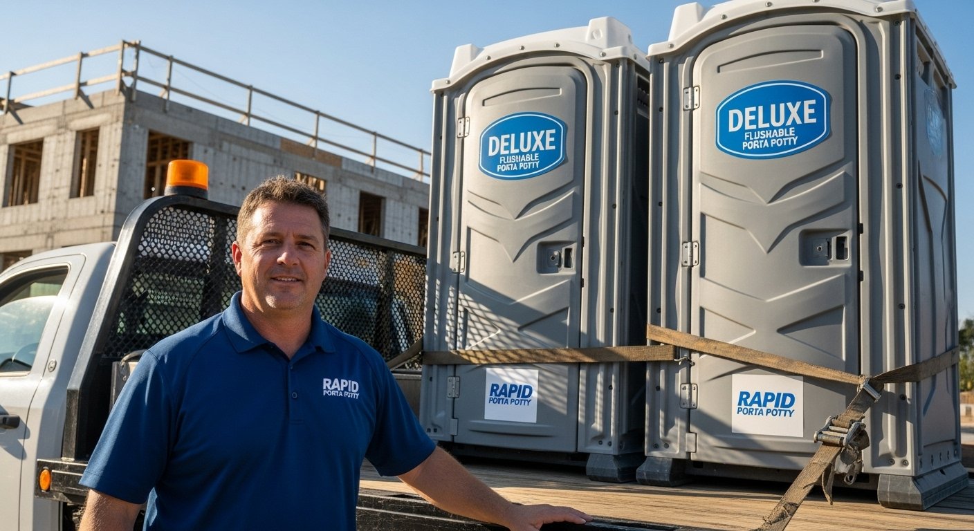 Deluxe Flushable Porta Potties