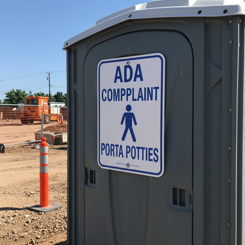 ADA - Complaint Portable Toilets