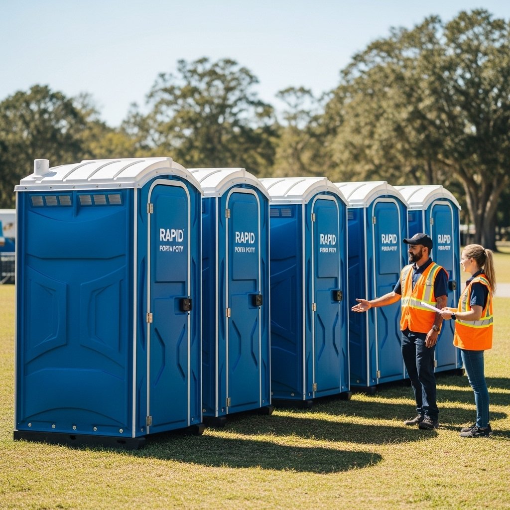 Outdoor Bathroom Porta Potty Rentals - How They Work