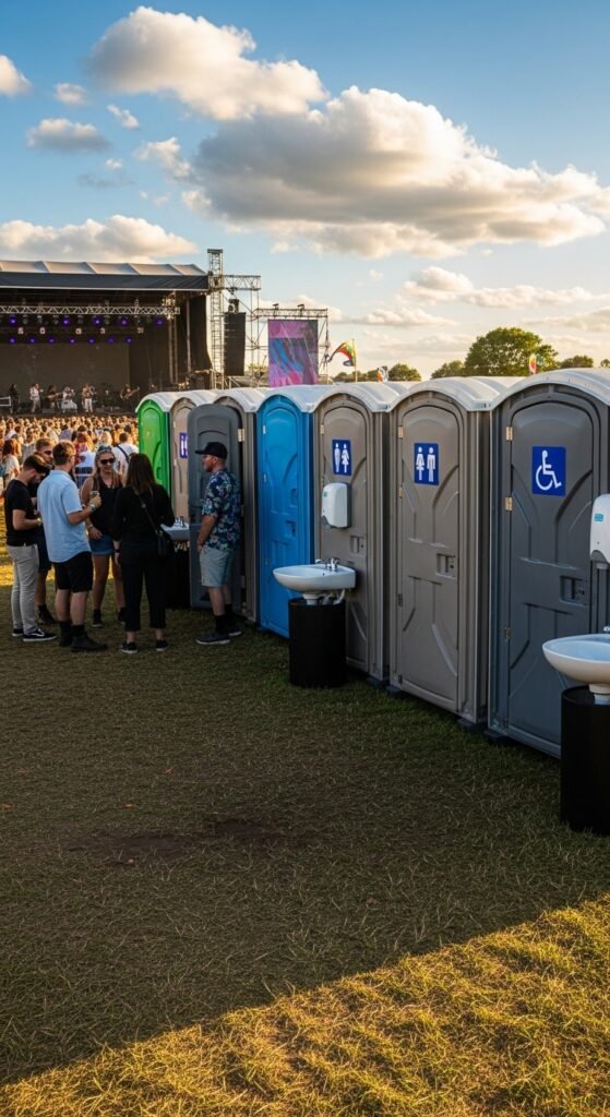 Portable Restroom Events Porta Potty Rental