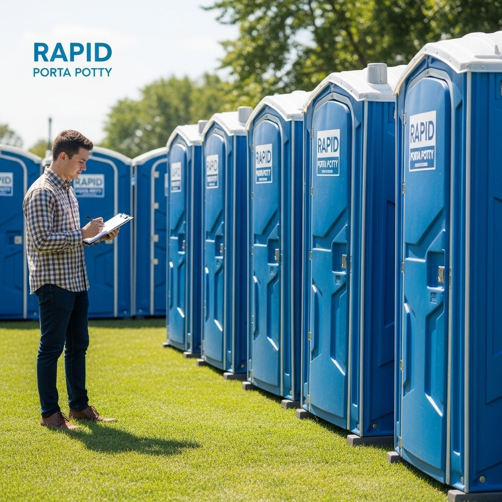 Why Rapid Porta Potty Rentals