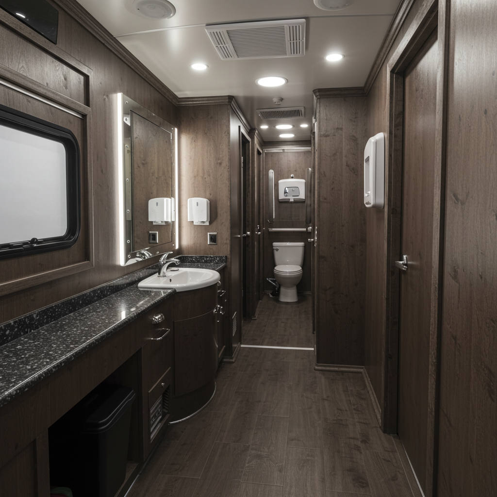 Porta Potty Rental Portable Bathroom Trailers