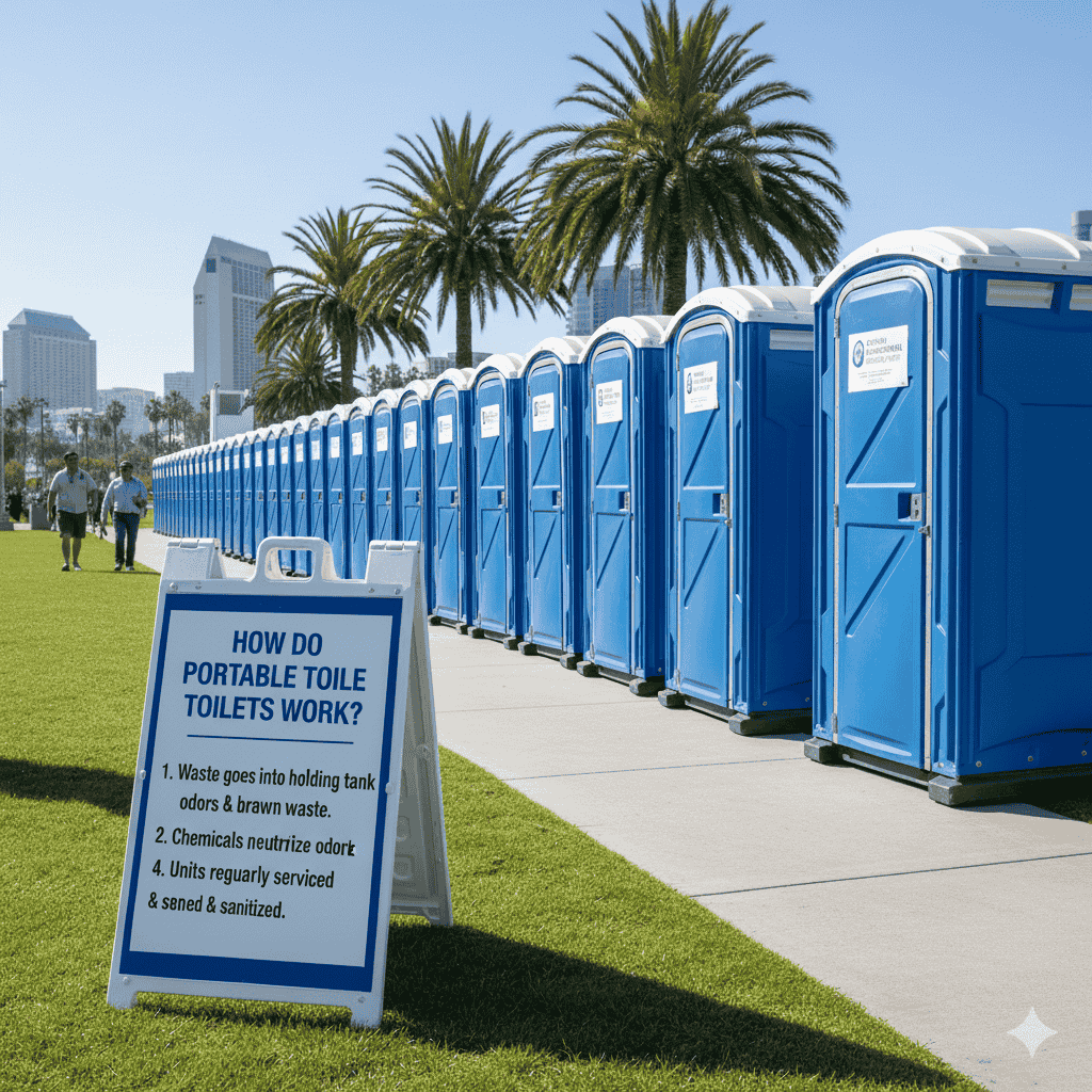How Do Portable Toilets Work