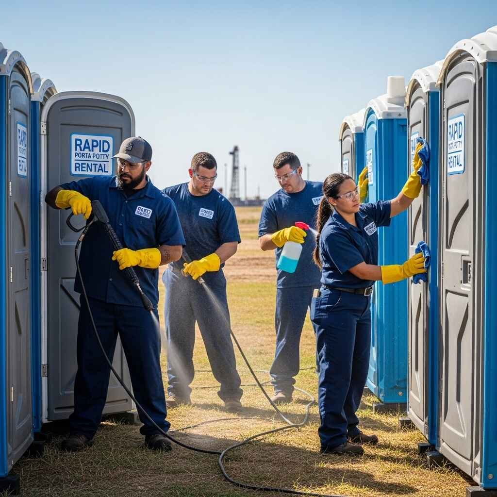 Services Available by Rapid Porta Potty Rental