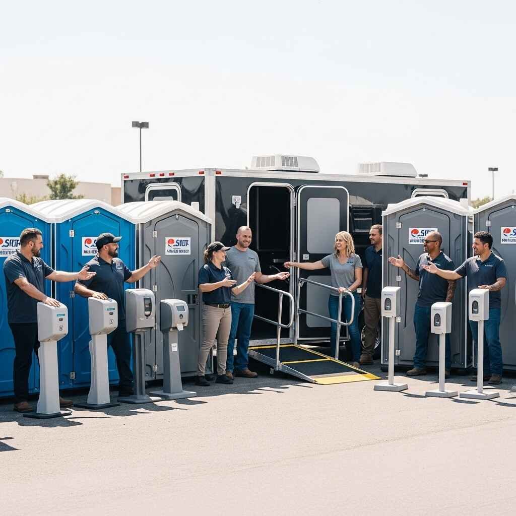 We Huge Variety of Portable Toilets For Every Project Including porta potty rental