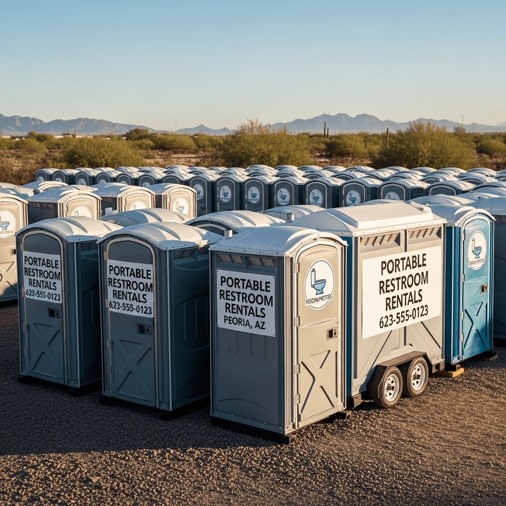 Portable Restroom Rentals in Peoria, AZ