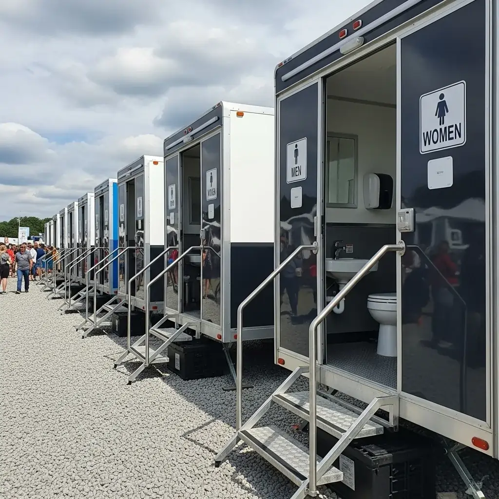 Portable Restroom Trailers in Sacramento, CA