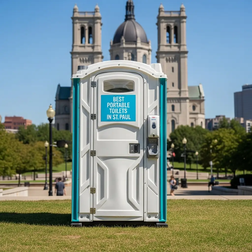 Portable toilet in St. Paul