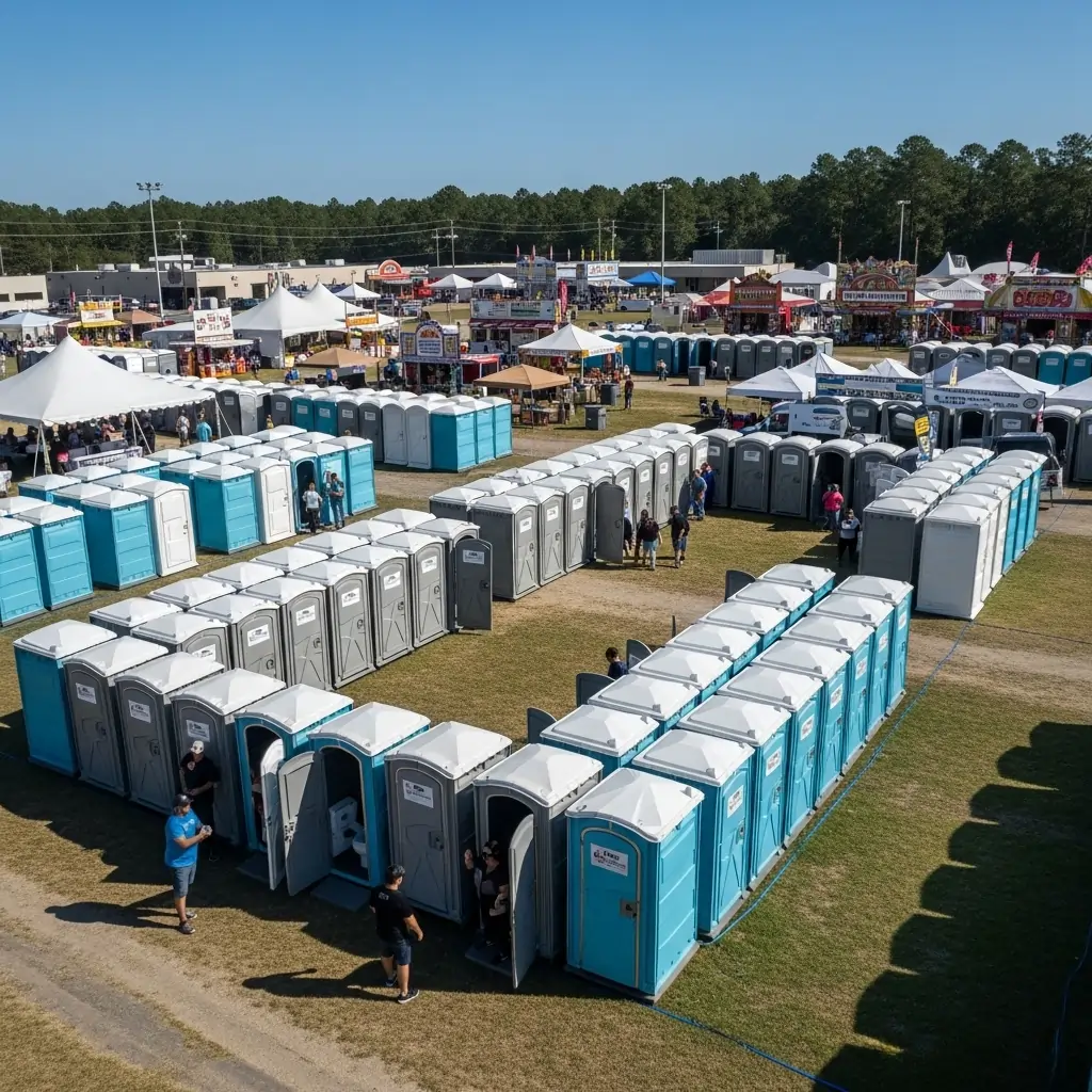 Rapid porta potty discover