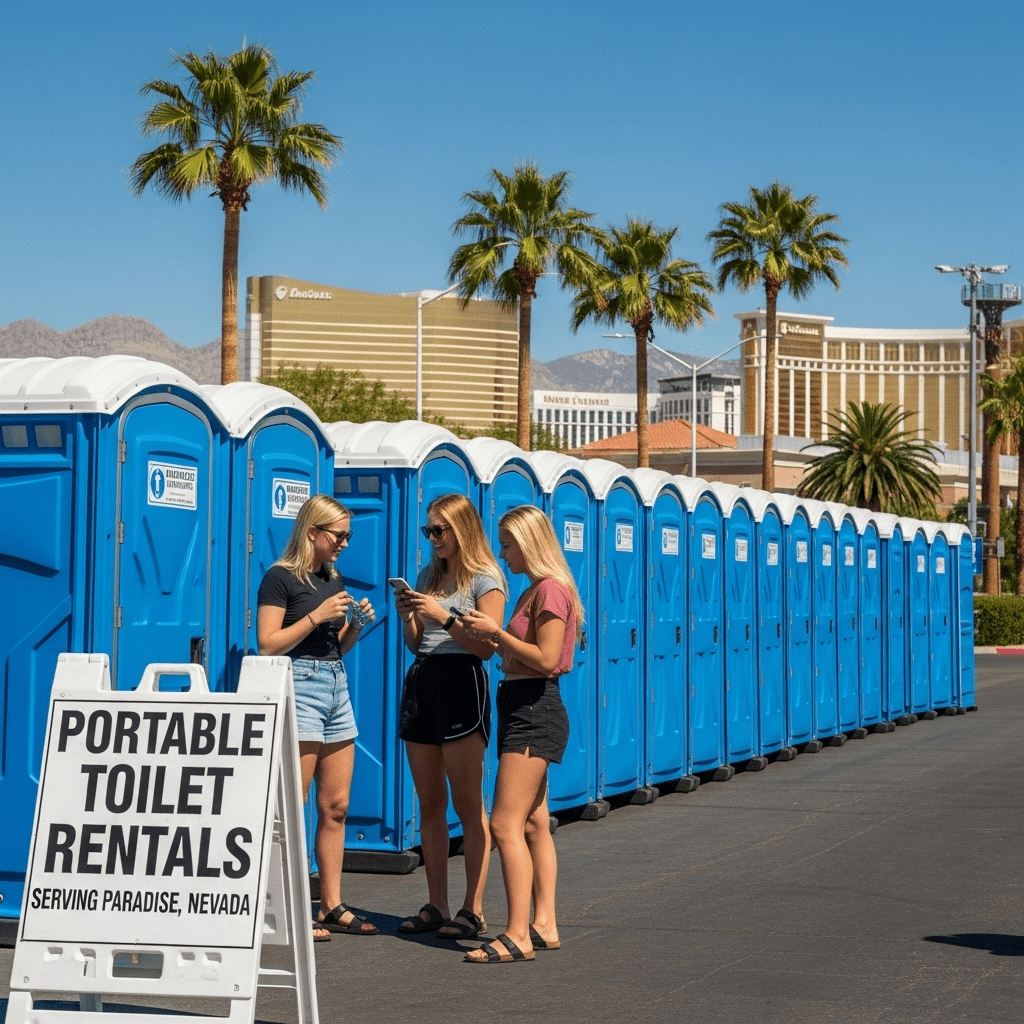 Rapid porta potty in paradise