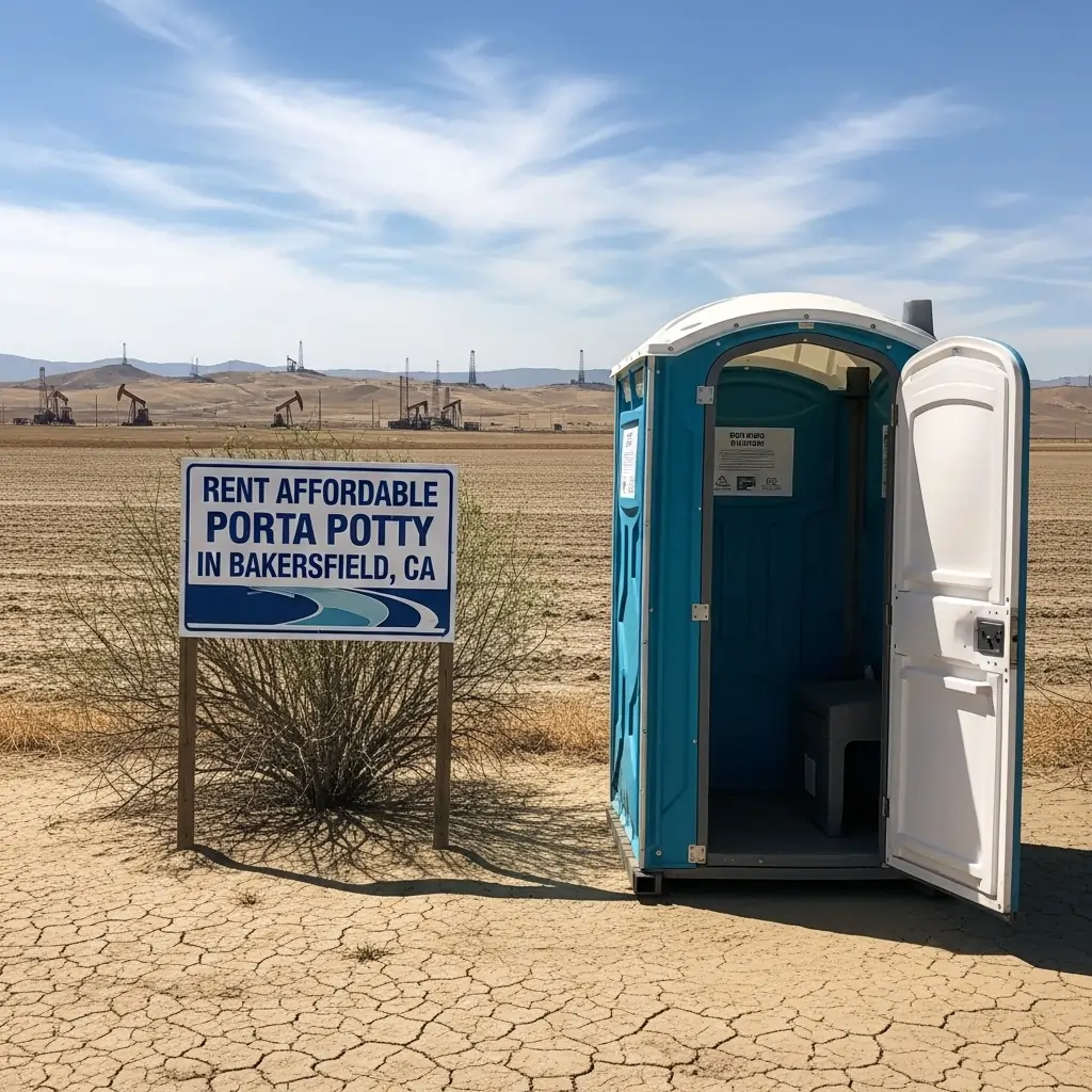 Rent Affordable Porta Potty in Bakersfield
