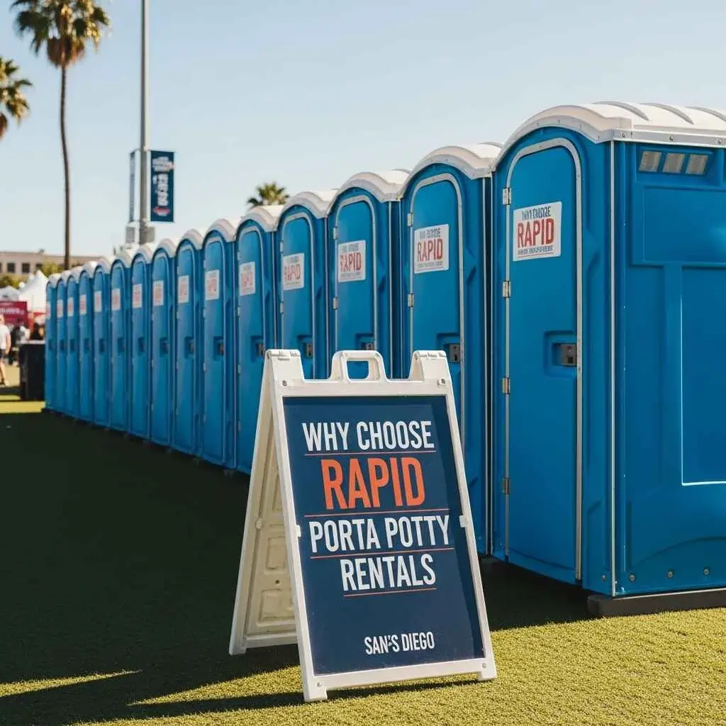 Why Choose Rapid Porta Potty