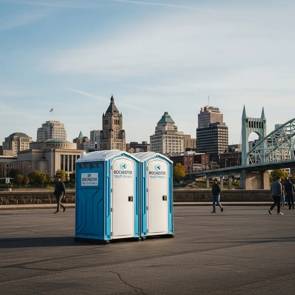 portable toilet in Rochester