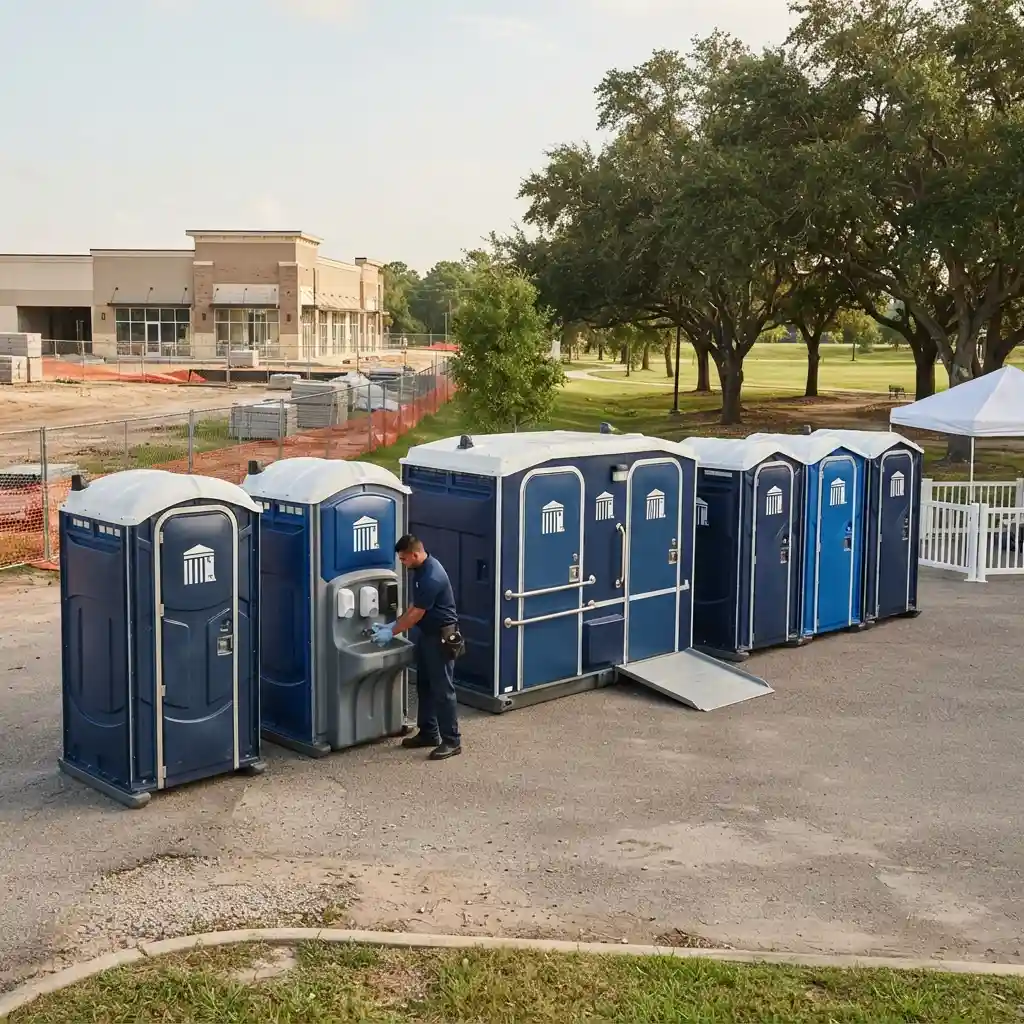 Our Porta Potty Rental Services in League City