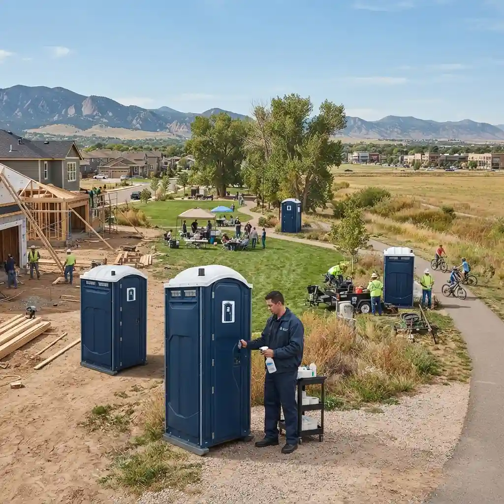 Why Rent a Porta Potty in Longmont