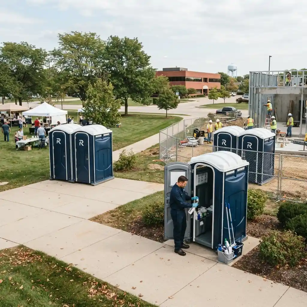 Why Rent a Porta Potty in Schaumburg