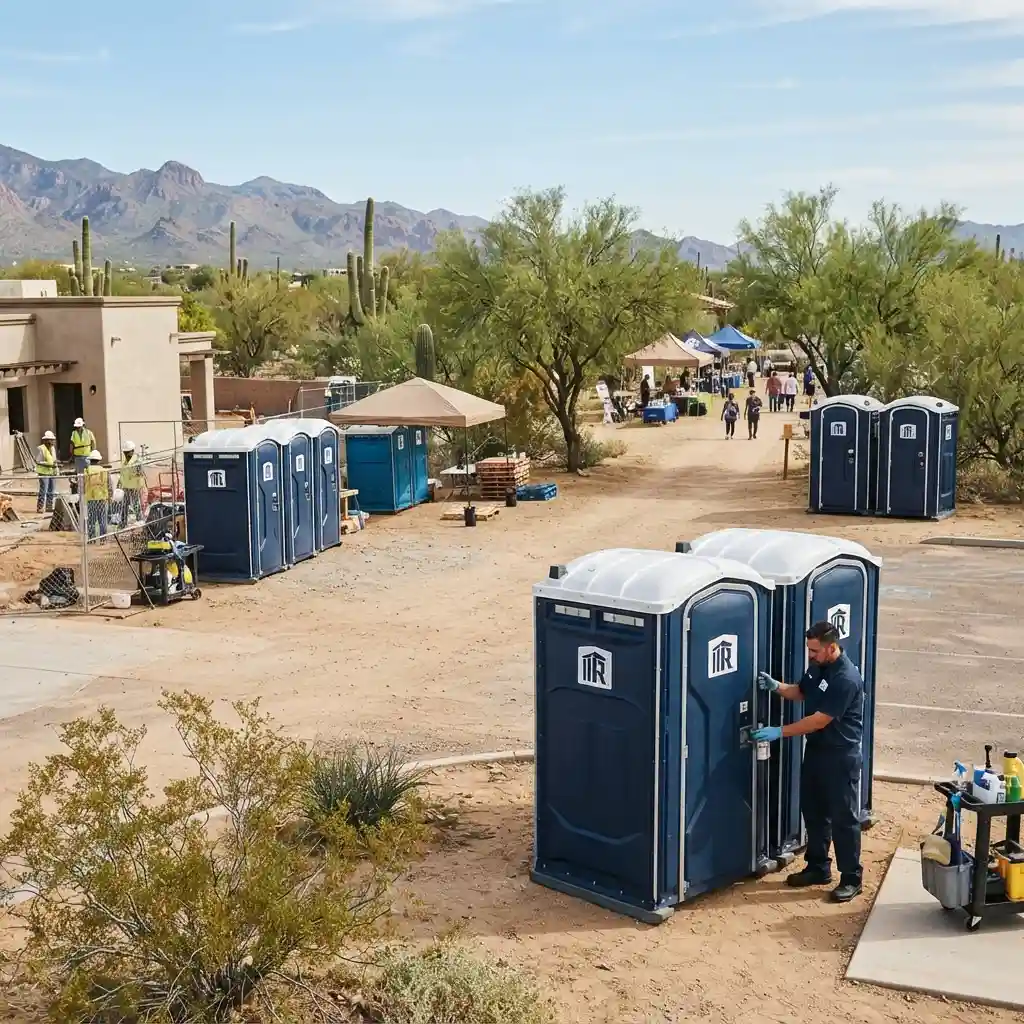 Why Rent a Porta Potty in Tucson